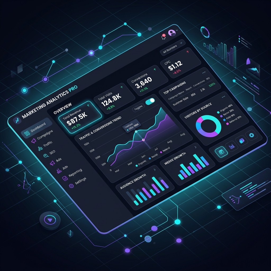 Analytics Dashboard Mockup